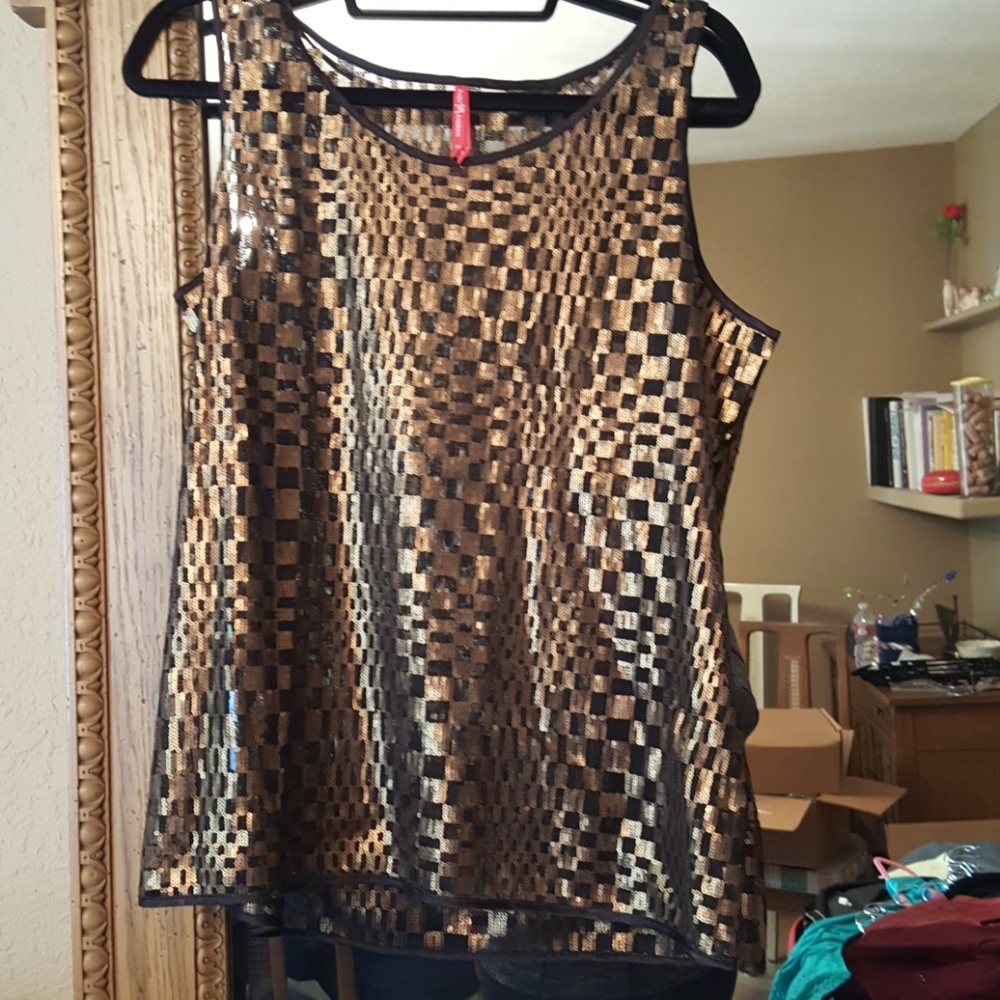 Studio Sequin Tank